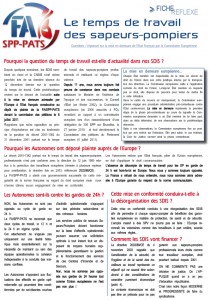Fiche reflexe sur le temps de travail des SPP-1