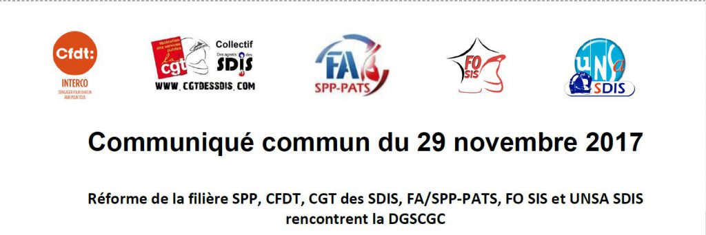 COMMUNIQUE COMMUN